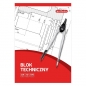 Blok techniczny A4/10 arkuszy - biały