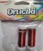 Drucik florystyczny czerwony 20m 2szt