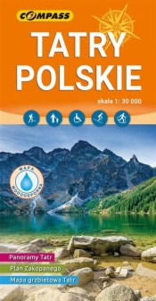 Mapa - Tatry Polskie 1:30 000 - Opracowanie zbiorowe