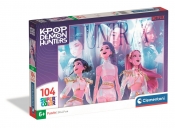 Clementoni, Puzzle 104: Super Kolor - Kpop Demon Hunters (21762)
