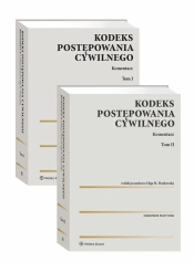 Pakiet: Kodeks postępowania cywilnego. Komentarz. Tom 1 i 2 - Opracowanie zbiorowe