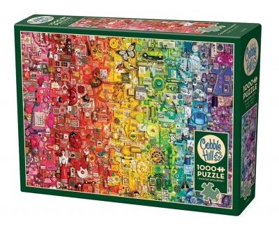 Puzzle 1000 Wszystkie kolory tęczy  112213