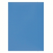 Teczka kartonowa na gumkę Office Products A4 kolor: niebieski jasny 300 g (21191131-21)