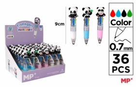 Długopis mini 4-kolorowy 0.7mm panda (36szt)