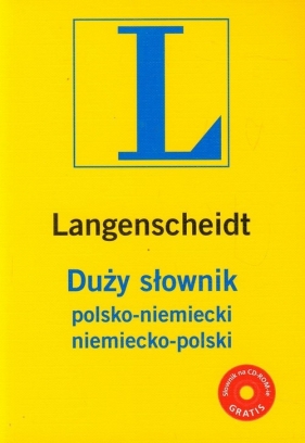 Duży Słownik polsko-niemiecki niemiecko-polski z płytą CD - Walewski Stanisław<br />
