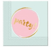 Serwetki papierowe Elegant Party 33x33cm 20szt