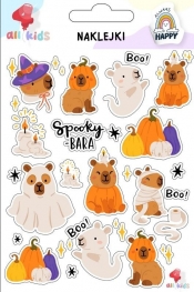 Naklejki dla dzieci Kapibara Halloween