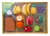 Zestaw kuchenny produkty spożywcze owoce do krojenia