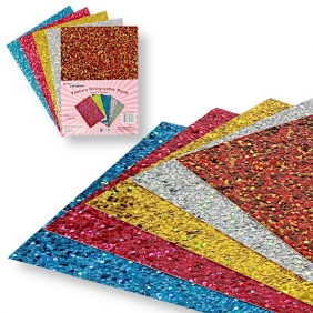 Tektura A4 gładka holographic point 5 kolorów