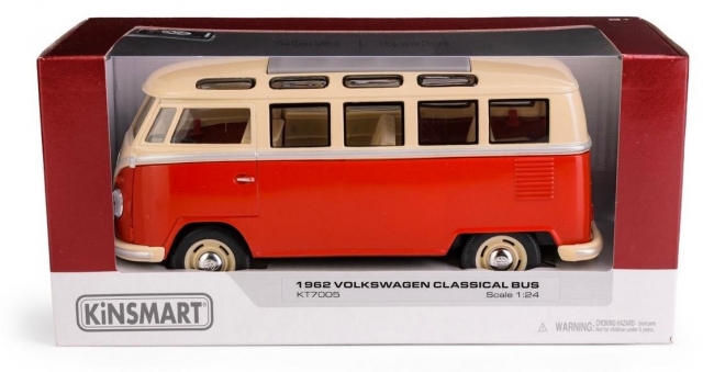 KT 7 VW Classical Bus Czerwony KT7005W