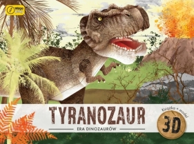  Tyranozaur. Puzzle 3D + KsiążkaWiek: 6+