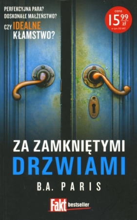 Za zamkniętymi drzwiami (Uszkodzona okładka) - B.A. Paris
