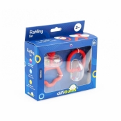 Zestaw grzechoczący czerwony