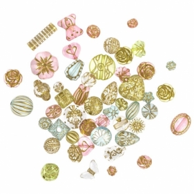 Koraliki akrylowe 40g