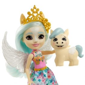 Enchantimals: Lalka Królewska Paolina Pegasus i zwierzątko Wingley (FNH22/GYJ03)