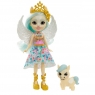  Enchantimals: Lalka Królewska Paolina Pegasus i zwierzątko Wingley