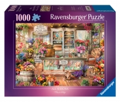 Ravensburger, Puzzle 1000: Kot w kwiaciarni (12001262)