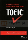 Check Your Vocabulary for TOEIC