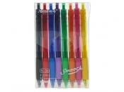 Kolorowe długopisy 8 kolorów