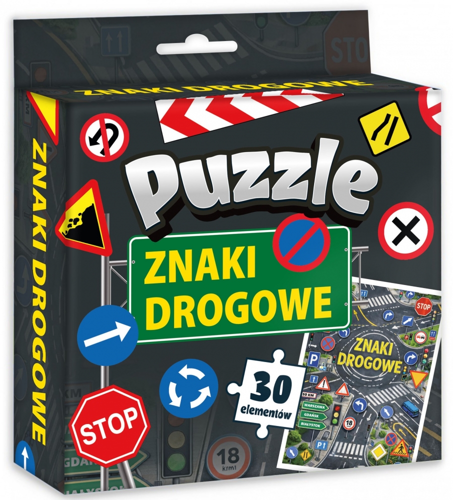 Puzzle 30: Znaki Drogowe