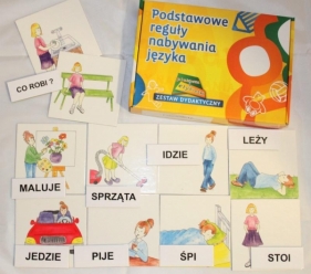 Zestaw dydaktyczny. Czasowniki liczba pojedyncza - Opracowanie zbiorowe