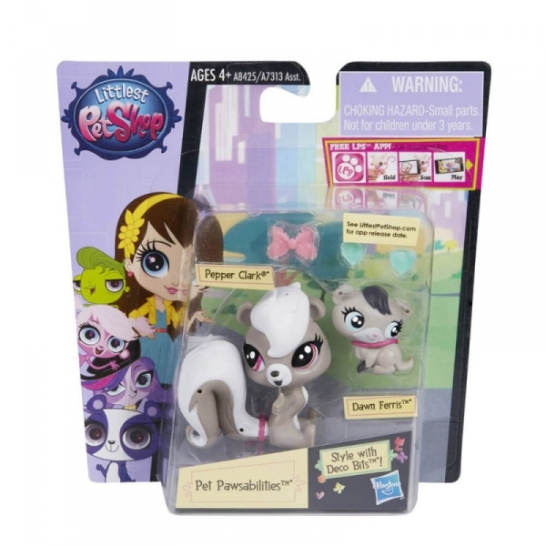 LPS Zwierzaki z akcesoriami Pepper Clark i Dawn Ferris (GXP-571173)