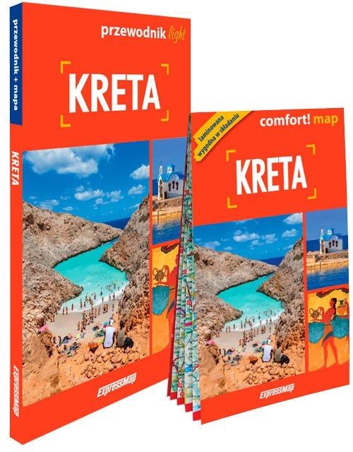 Comfort! map Kreta light: przewodnik + mapa