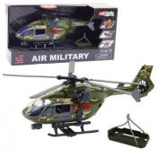 Helikopter wojskowy hak + nosze + światło 1:12