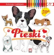 Koloruję i najklejam. Pieski - Opracowanie zbiorowe
