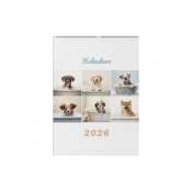 Kalendarz 2026 Słodkie szczeniaki - Opracowanie zbiorowe