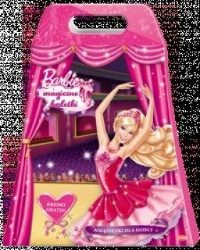 Zestaw Barbie i magiczne baletki Książeczki + kredki
