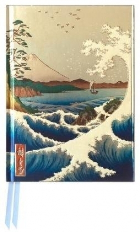 Notatnik A6 linia TW Morze w Satta Utagawa Hirosh.