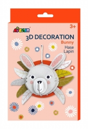 Avenir 3D dekoracje królik