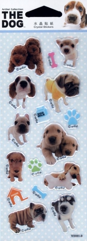 Nalepki Crystal Stickers The Dog