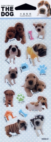 Nalepki Crystal Stickers The Dog