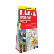 Rumunia i Mołdawia papierowa mapa samochodowa 1:810 000