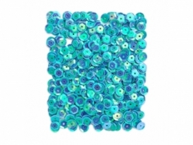 Cekiny opalizujące 9mm 15g - niebieskie