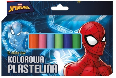 Plastelina 12 kolorów Spider Man