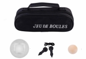 Zestaw Bocce 3 kule bule turystyczne