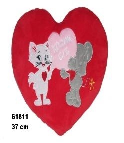 Serce Kocham Cię - Kot 37cm MIX