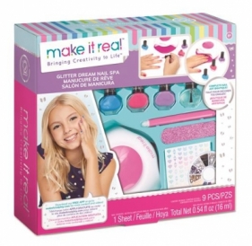 Make it real: Brokatowy sen - Zestaw do manicure (2462)