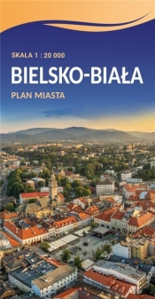 Plan miasta - Bielsko-Biała 1:20 000 - praca zbiorowa