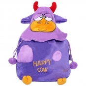 Happy Cow plecak fiolet