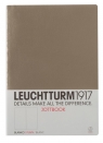 Notatnik Leuchtturm1917 Jottbook A4 gładki 60 kartek taupe