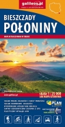  Bieszczady Połoniny. Mapa turystyczna w skali 1:25 000