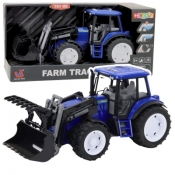 Traktor z ruchomą łyżką światła dźwięki nieb 1:10