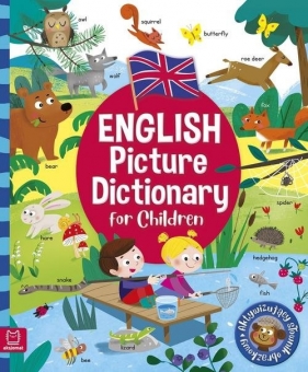 English Picture Dictionary for Children mk. Aktywizujący słownik obrazkowy. Oprawa miękka - Łanocha Katarzyna