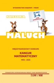 Matematyka z wesołym kangurem kategoria Maluch 2025