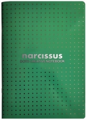 Zeszyt A4/48K kropka zielony (6szt) NARCISSUS