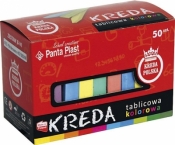 Kreda B6 kwadratowa 50 szt. kolorowa